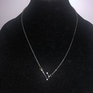 Aries rhinestone ♈️ constellation necklace